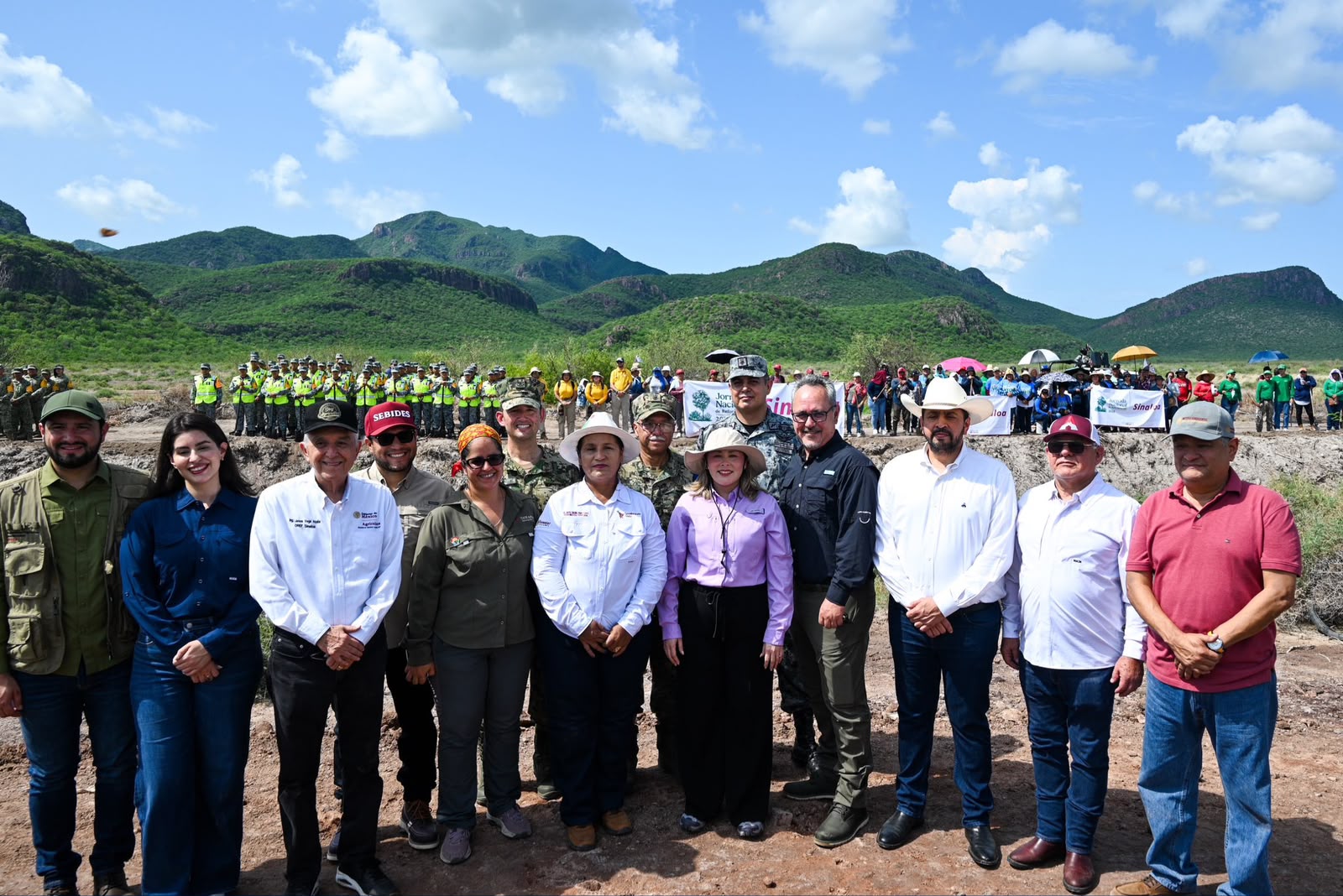 Gobernadora se enlaza a la Jornada Nacional de Reforestación