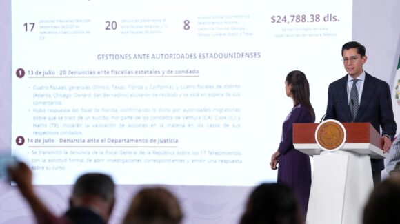 “Queremos justicia”: México va contra responsables de 17 muertes bajo custodia de ICE, declara Sheinbaum