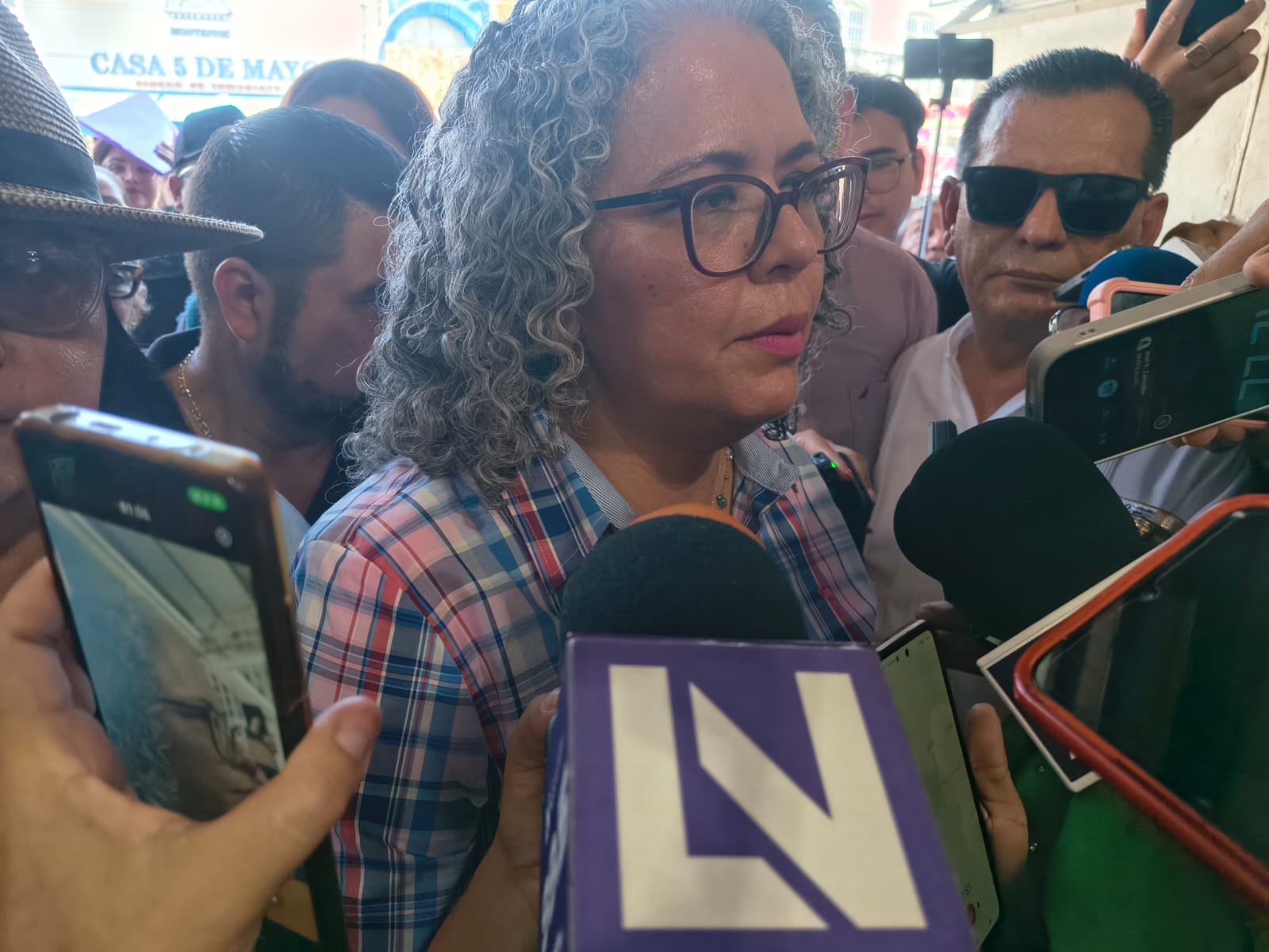 Graciela Dominguez Nava, gobernadora de Sinaloa en Mazatlán