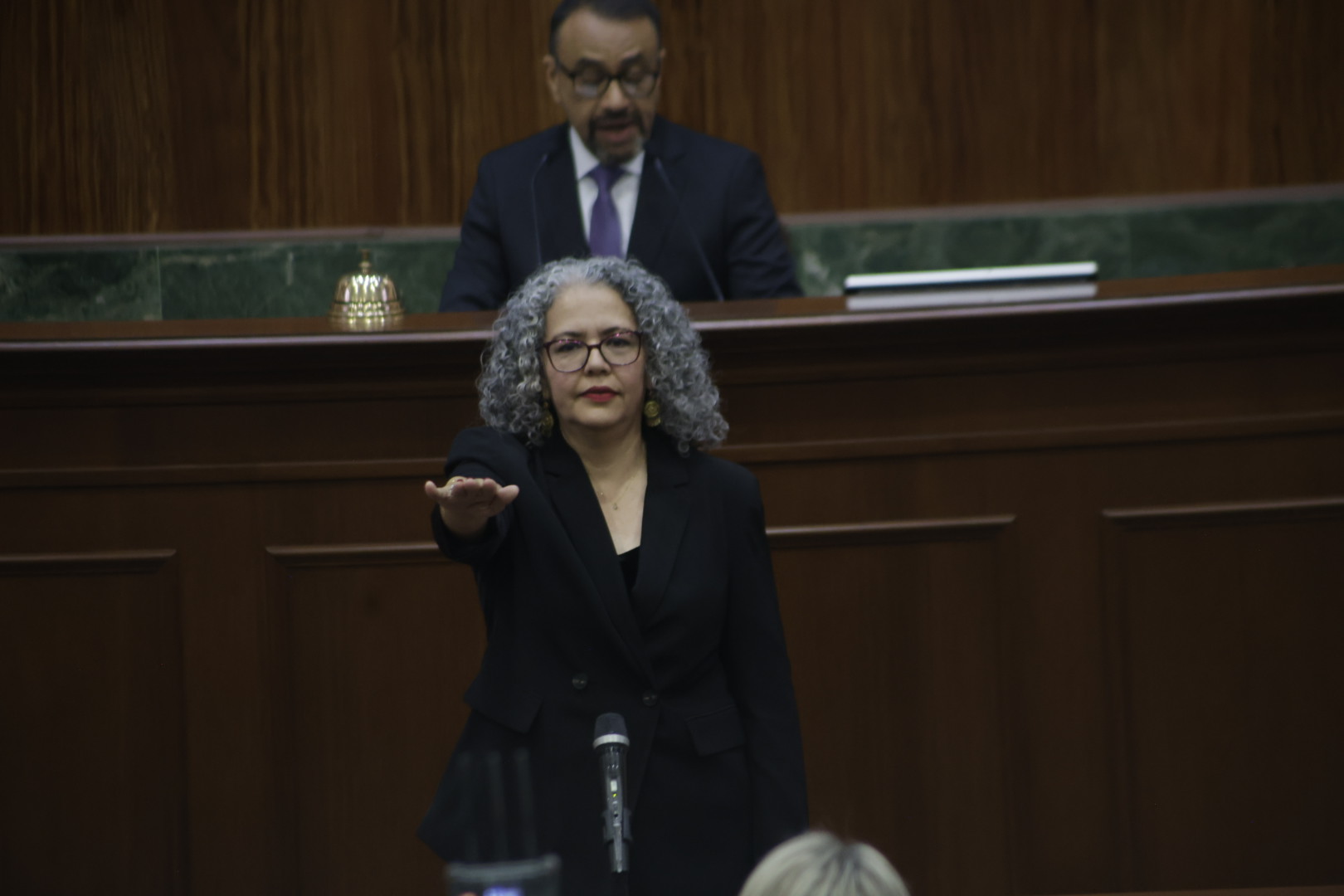 Graciela Dominguez toma protesta como gobernadora
