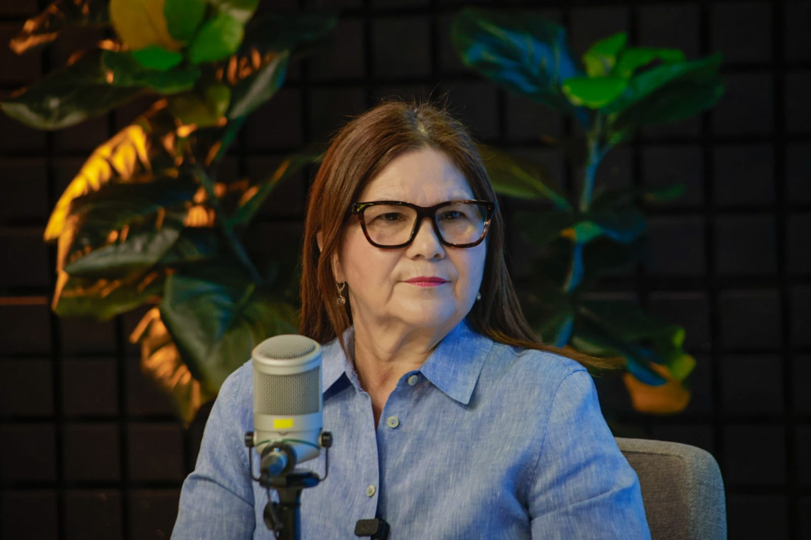 Imelda Castro Castro en entrevista en Los Noticieristas