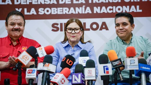 Asignan seguridad a Imelda Castro en Sinaloa a solicitud de dirigencias nacionales de Morena, Verde y PT