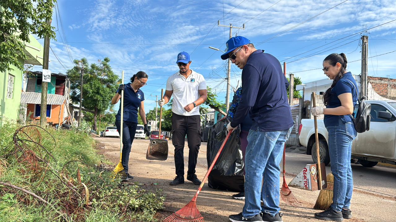 Jornada de limpieza en Mazatlán, Sinaloa