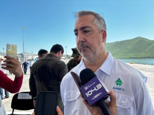 Luis Xavier Zazueta Ibarra, el presidente de la Asociación de Agricultores del Río Fuerte Sur en Ahome