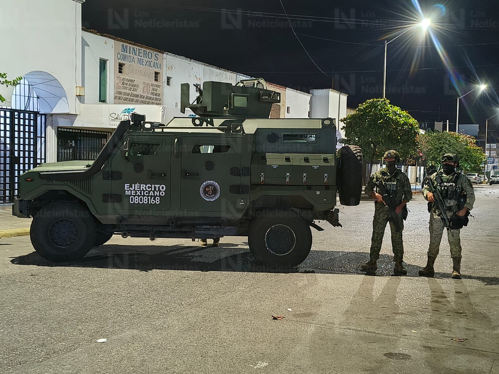 Militares en Mazatlán