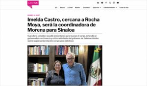Nota de Latinus sobre nota de Imelda Castro y Rubén Rocha