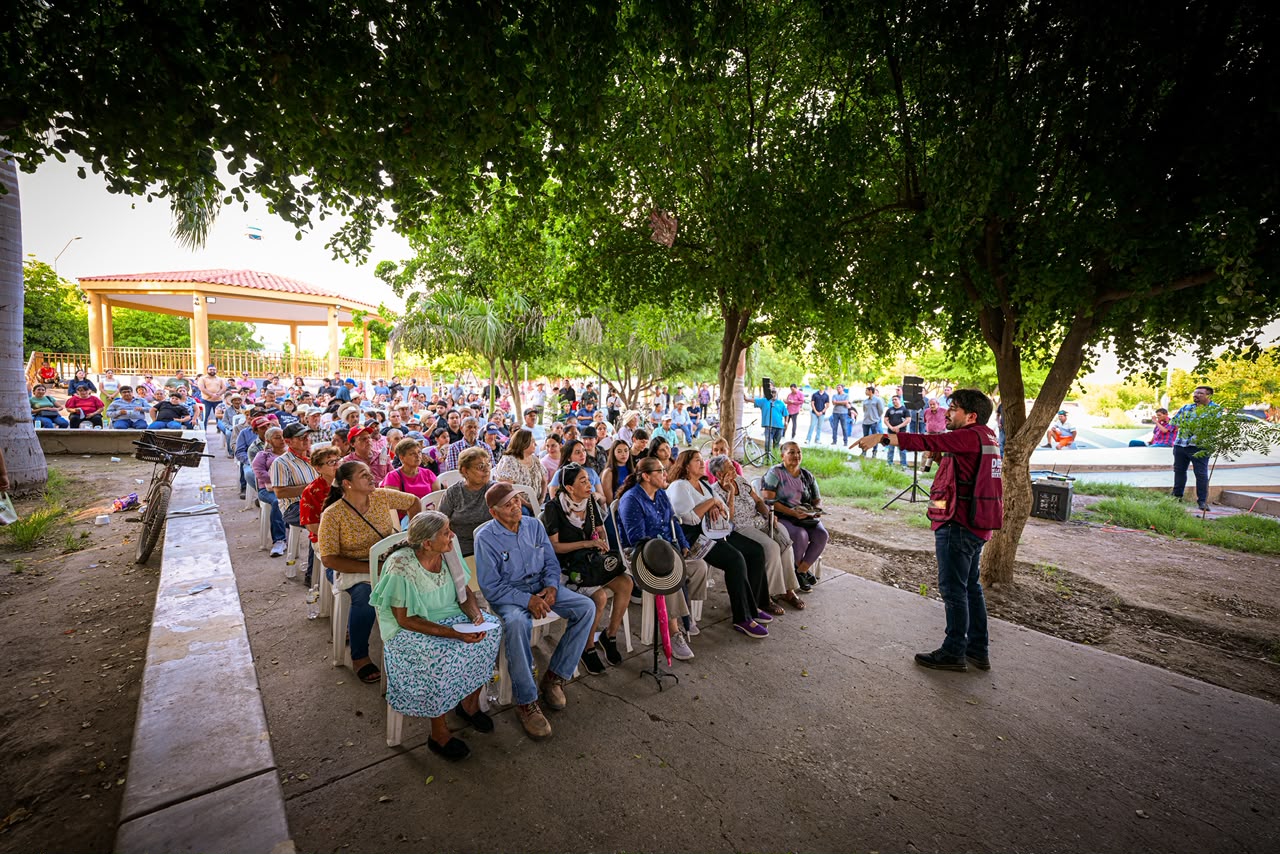 Omar López Campos, en gira por Guasave