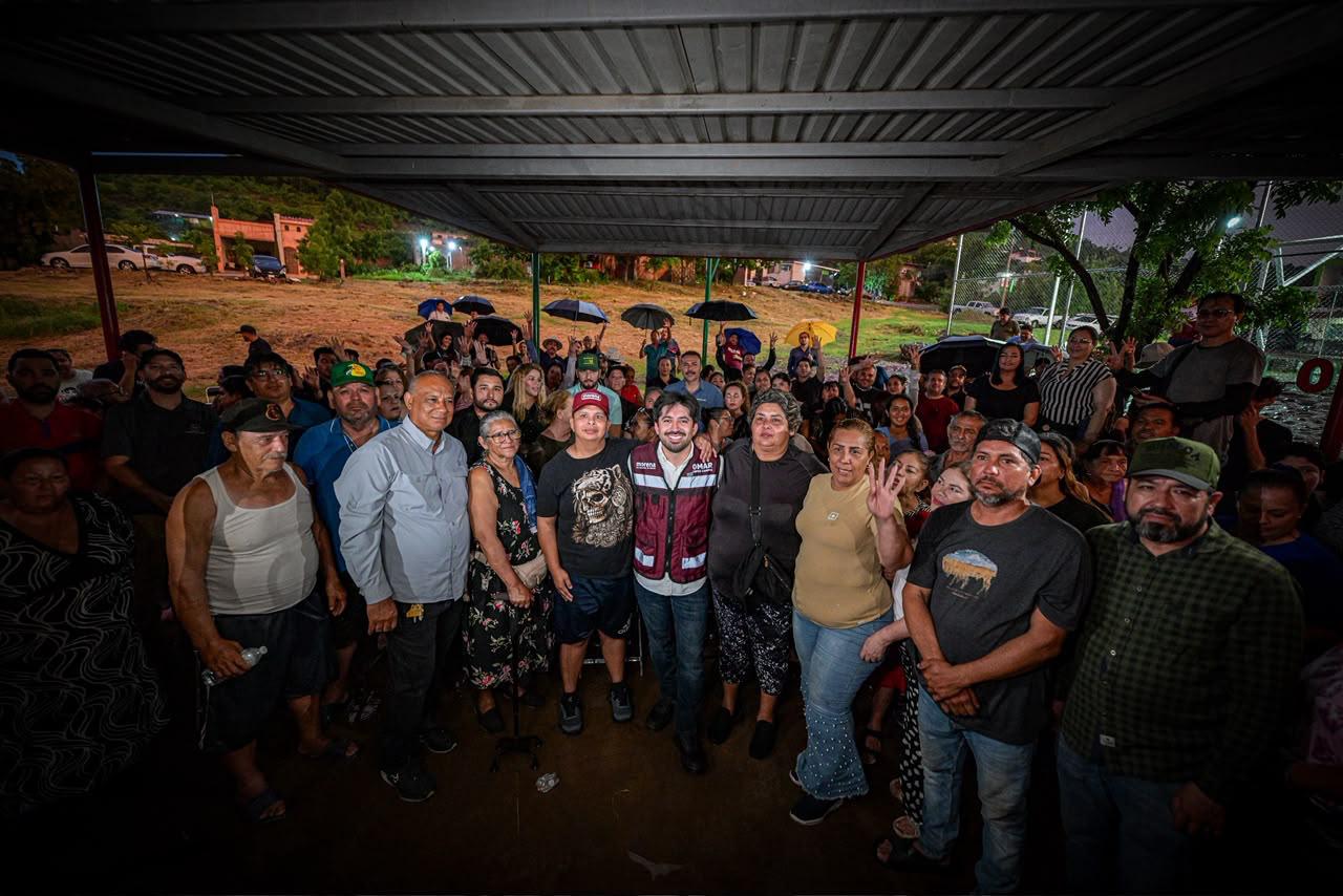 Omar López Campos en gira por Sinaloa