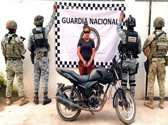 Operativo deja un mujer detenida en Mazatlán