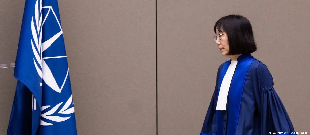 Presidenta de la CPI, Tomoko Akane.