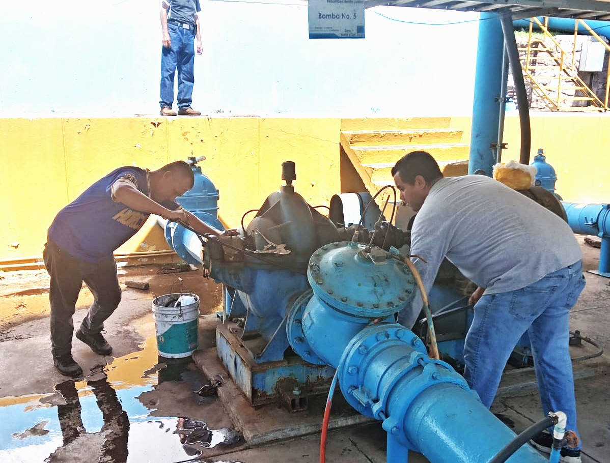 Recibe mantenimiento el rebombeo que mueve el agua de Mazatlán, Sinaloa; abastece a 60 por ciento de la ciudad