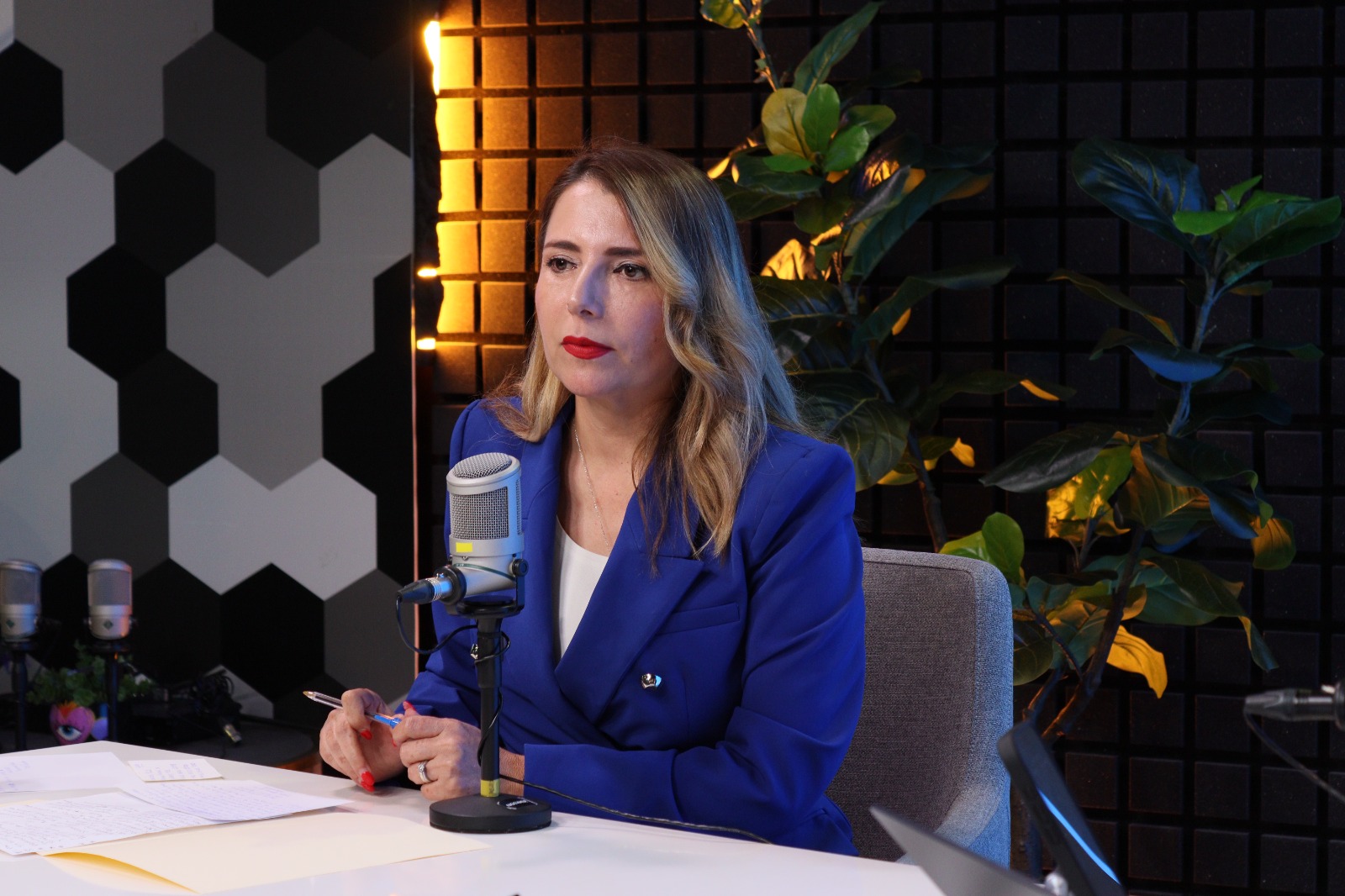 Roxana Rubio en entrevista con Los Noticieristas