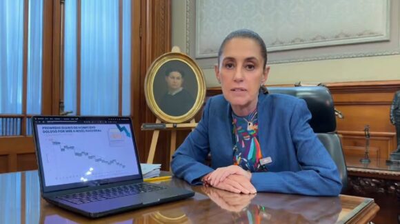 México alcanza un mínimo histórico con 20 homicidios dolosos registrados durante el 13 de agosto; informa Sheinbaum