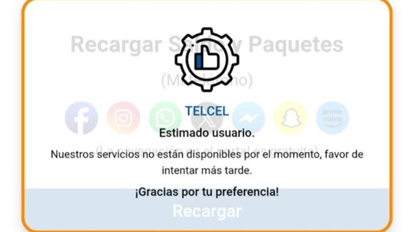 ¿Telcel está fallando? Usuarios reportan problemas con recargas, señal e internet este 17 de agosto