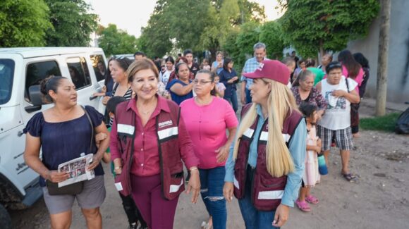 “Los beneficios de la 4T ya se reflejan en los hogares”: Tere Guerra destaca importancia de programas sociales, en Navolato