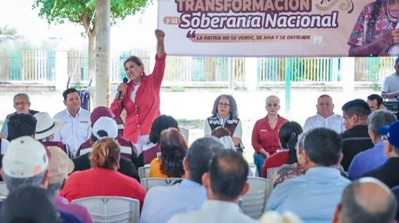 “Aquí estamos para refrendar el compromiso”: Tere Guerra desde asamblea de Morena en Navolato, Sinaloa