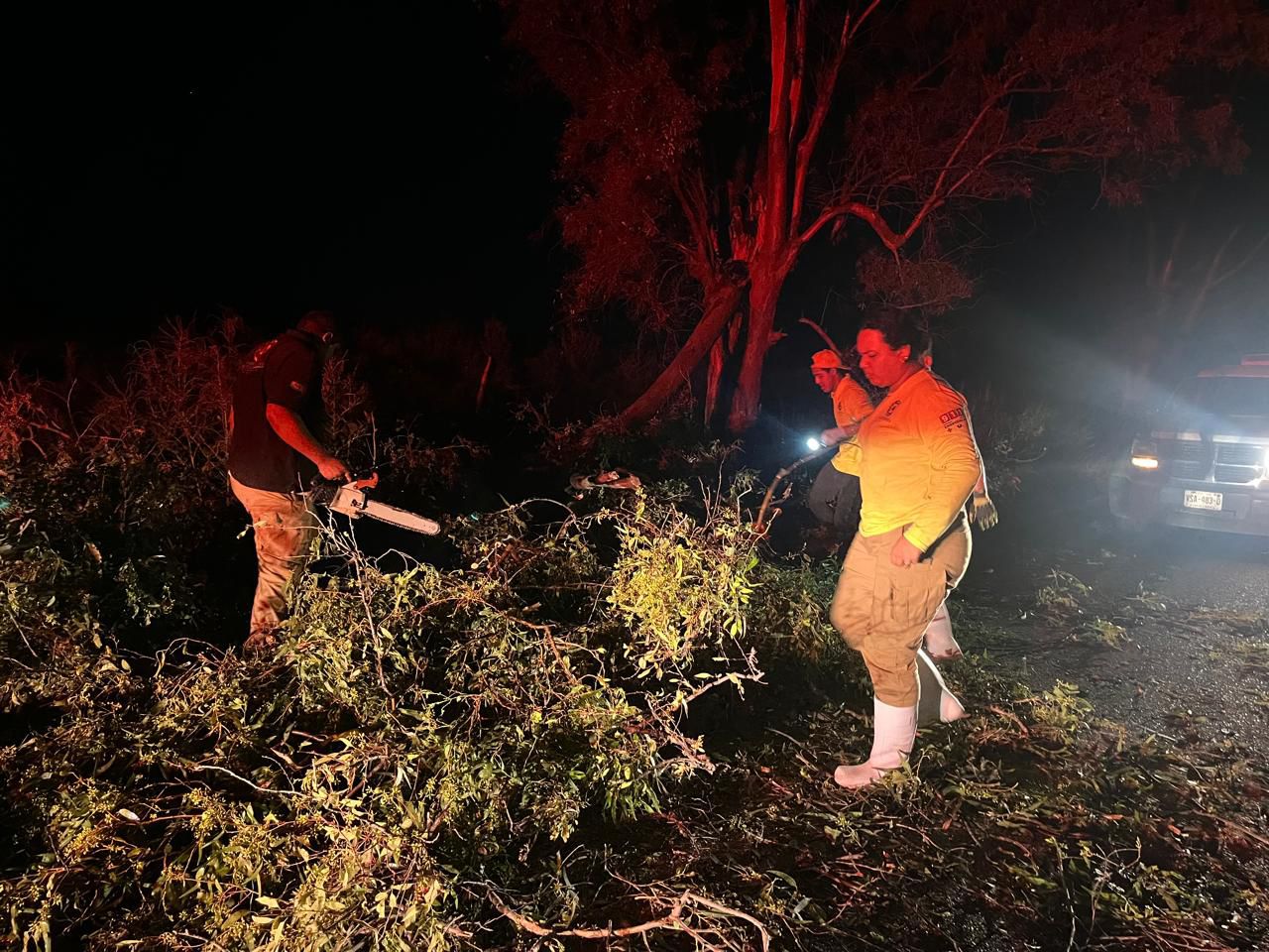 Tormenta de rápida formación deja daños en comunidades de Guasave