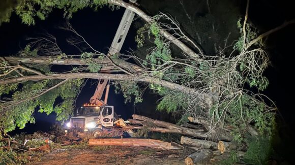 Tormenta de rápida formación deja daños en comunidades de Guasave, Sinaloa; Protección Civil atiende afectaciones