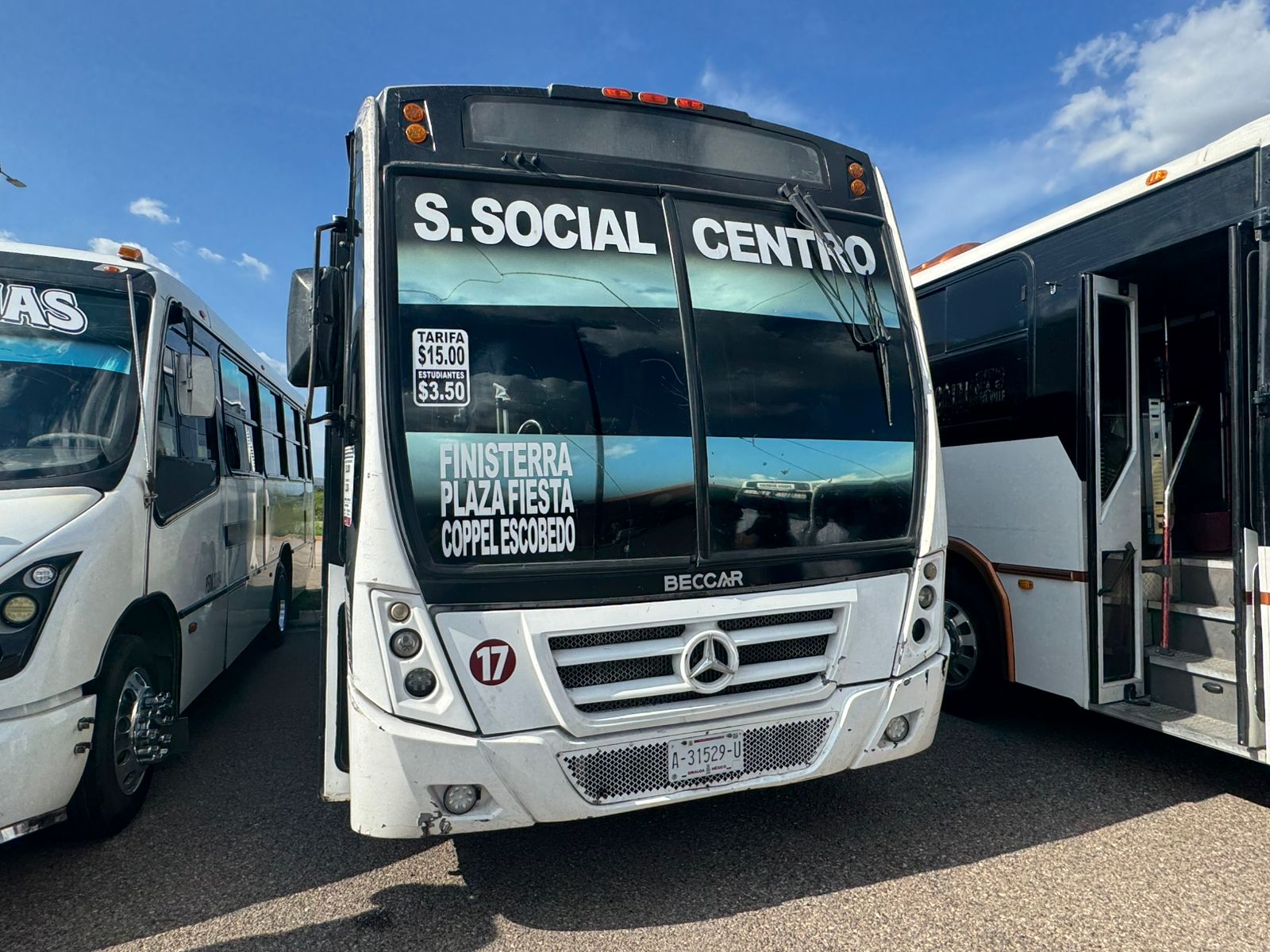 Transporte publico en Sinaloa