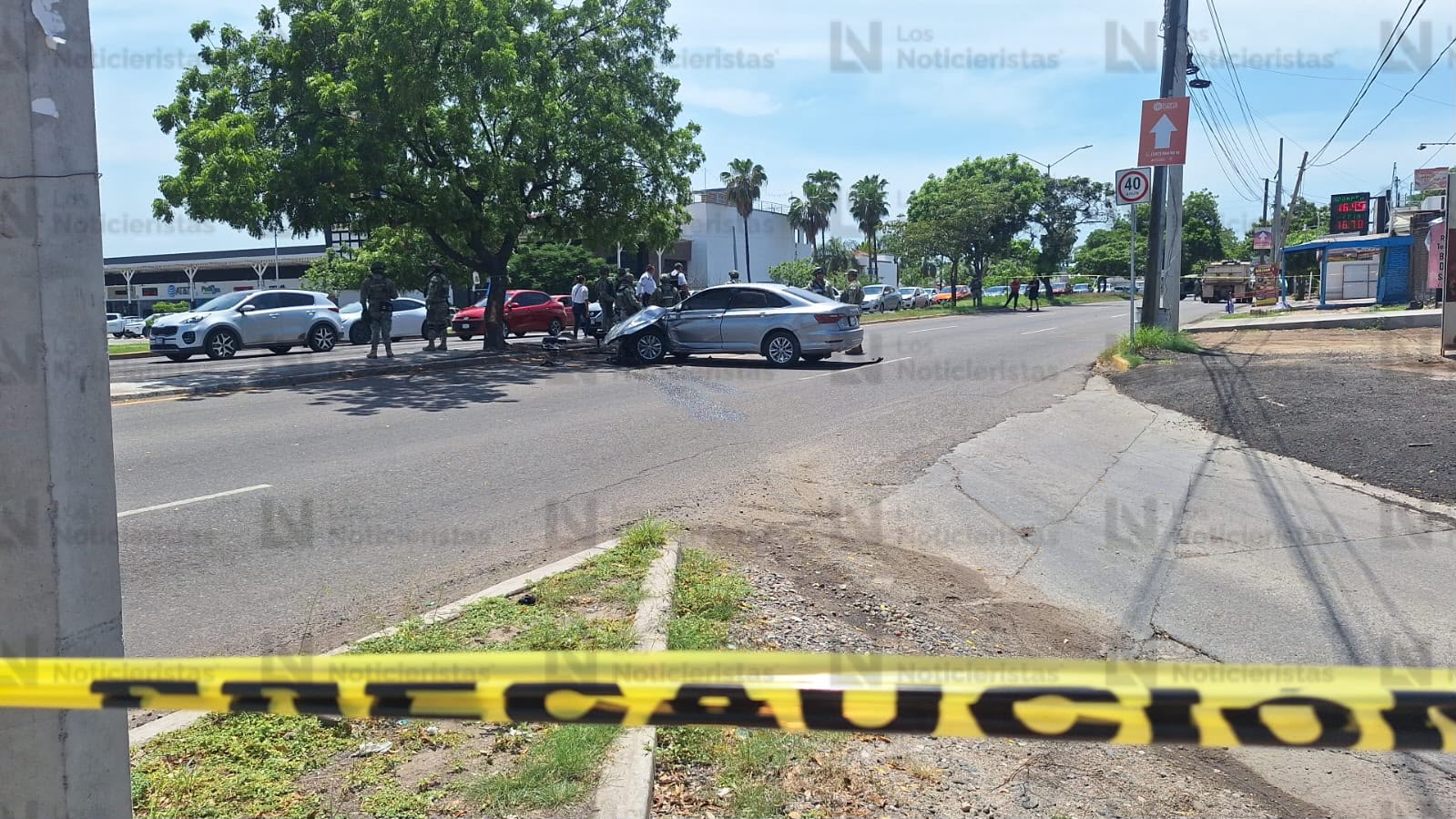 Tras persecución, detienen a un sujeto con un arma en Culiacán