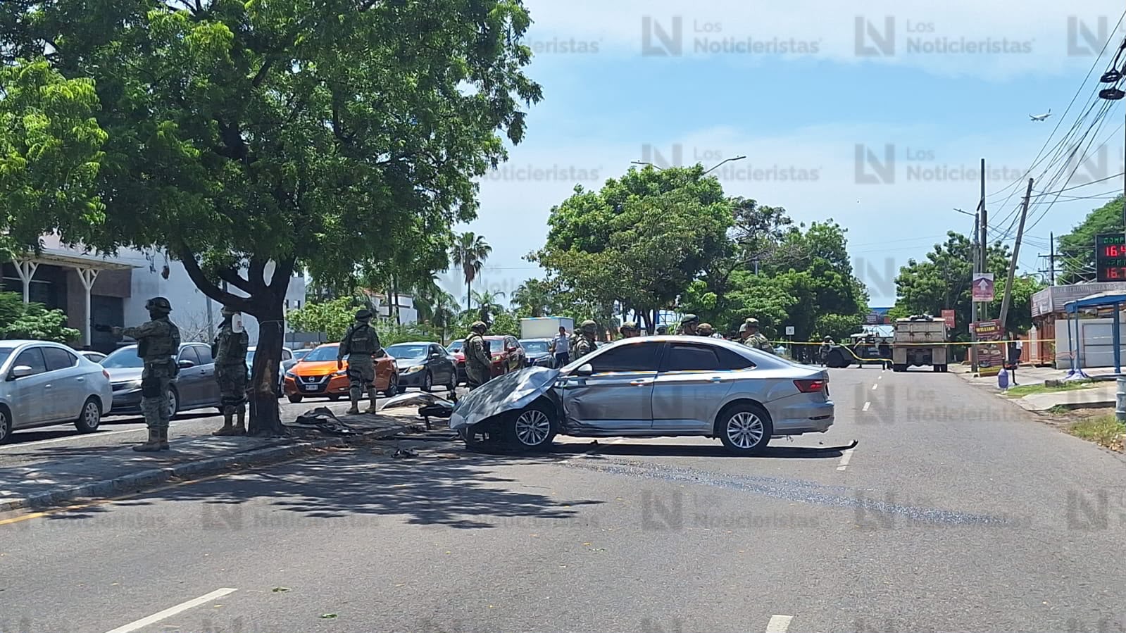 Tras persecución, detienen a un sujeto con un arma en Culiacán