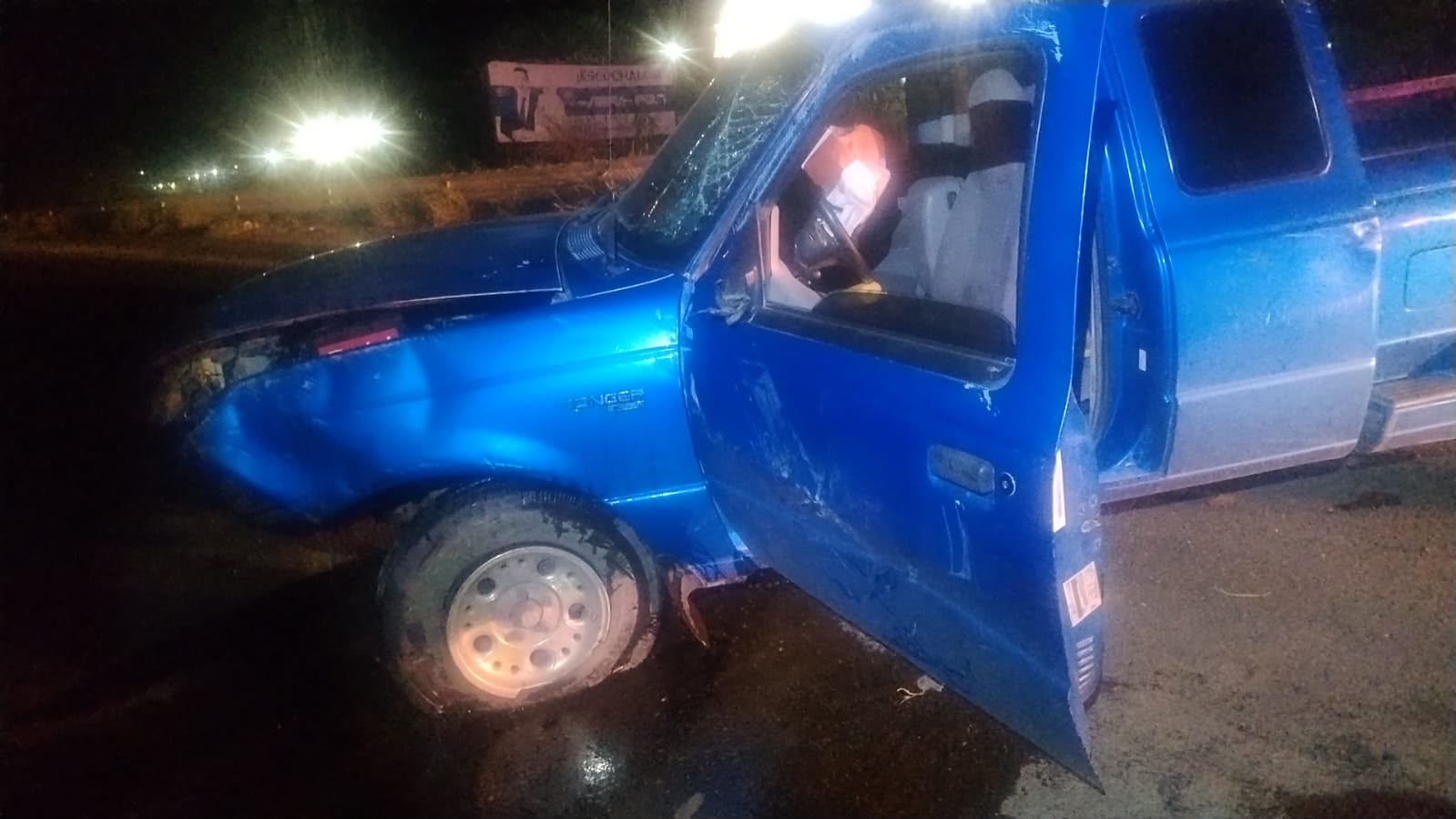 Tres accidentes dejan cuatro lesionados durante la madrugada del domingo en Guasave, Sinaloa