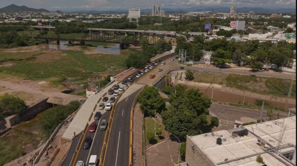 Ya hay paso por el bulevar Pedro Infante, a la altura del Congreso en Culiacán, este domingo: Obras Públicas
