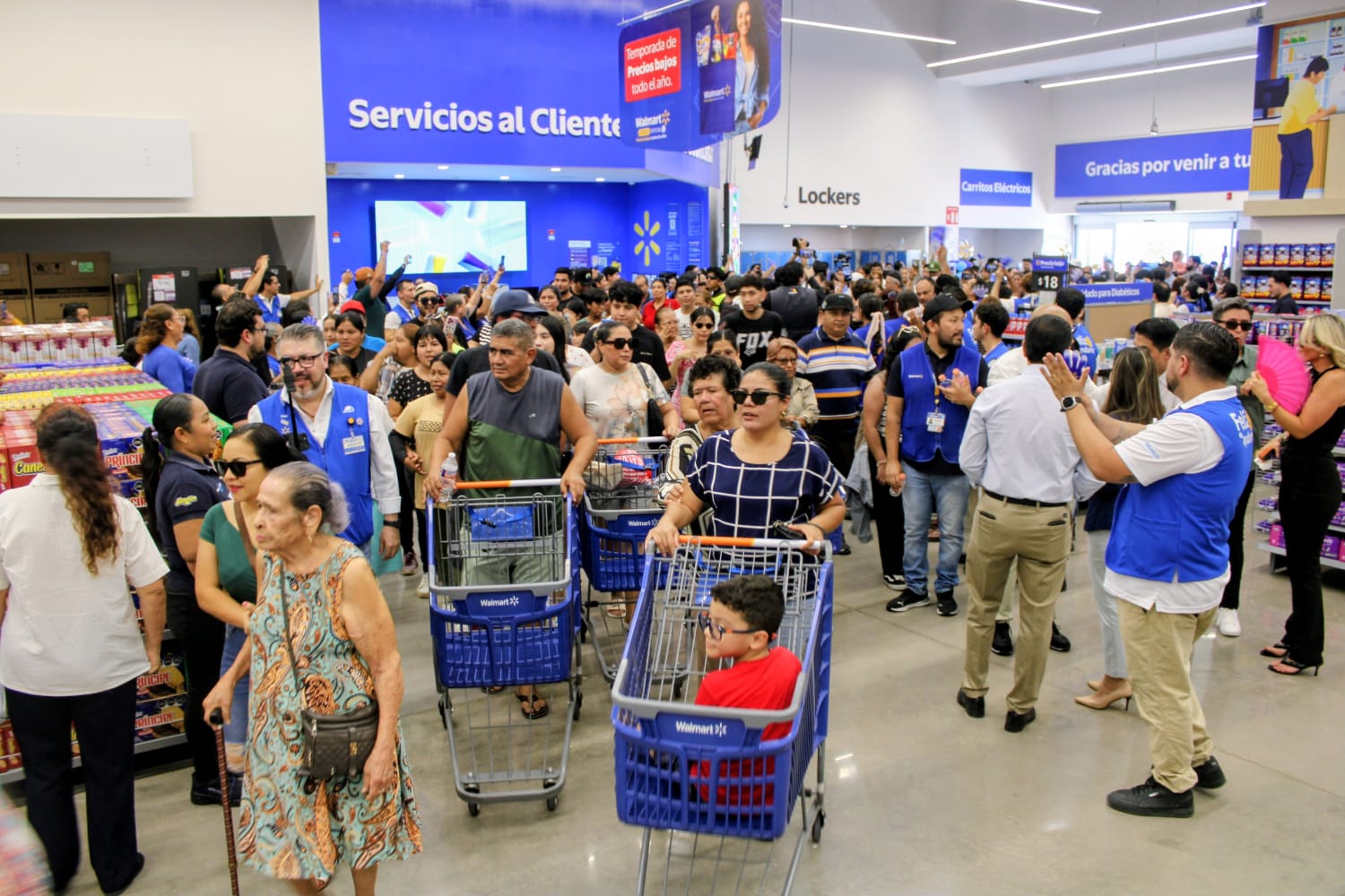 La primera tienda del futuro de Walmart en México está ubicada en Mazatlán