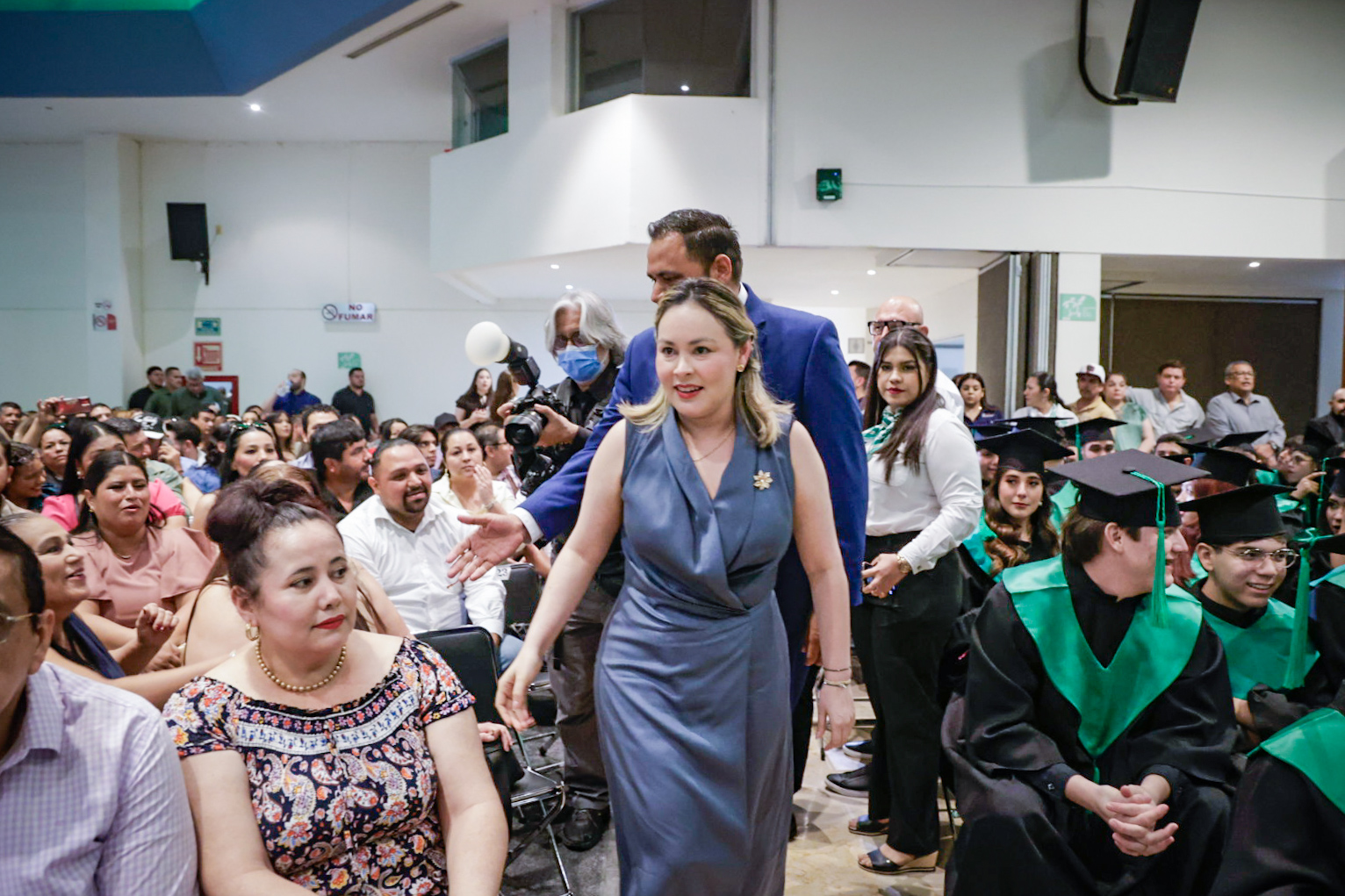 Gobernadora en Acto de Graduación de los Planteles Conalep Culiacán I, Culiacán II, Culiacán III y Culiacán IV