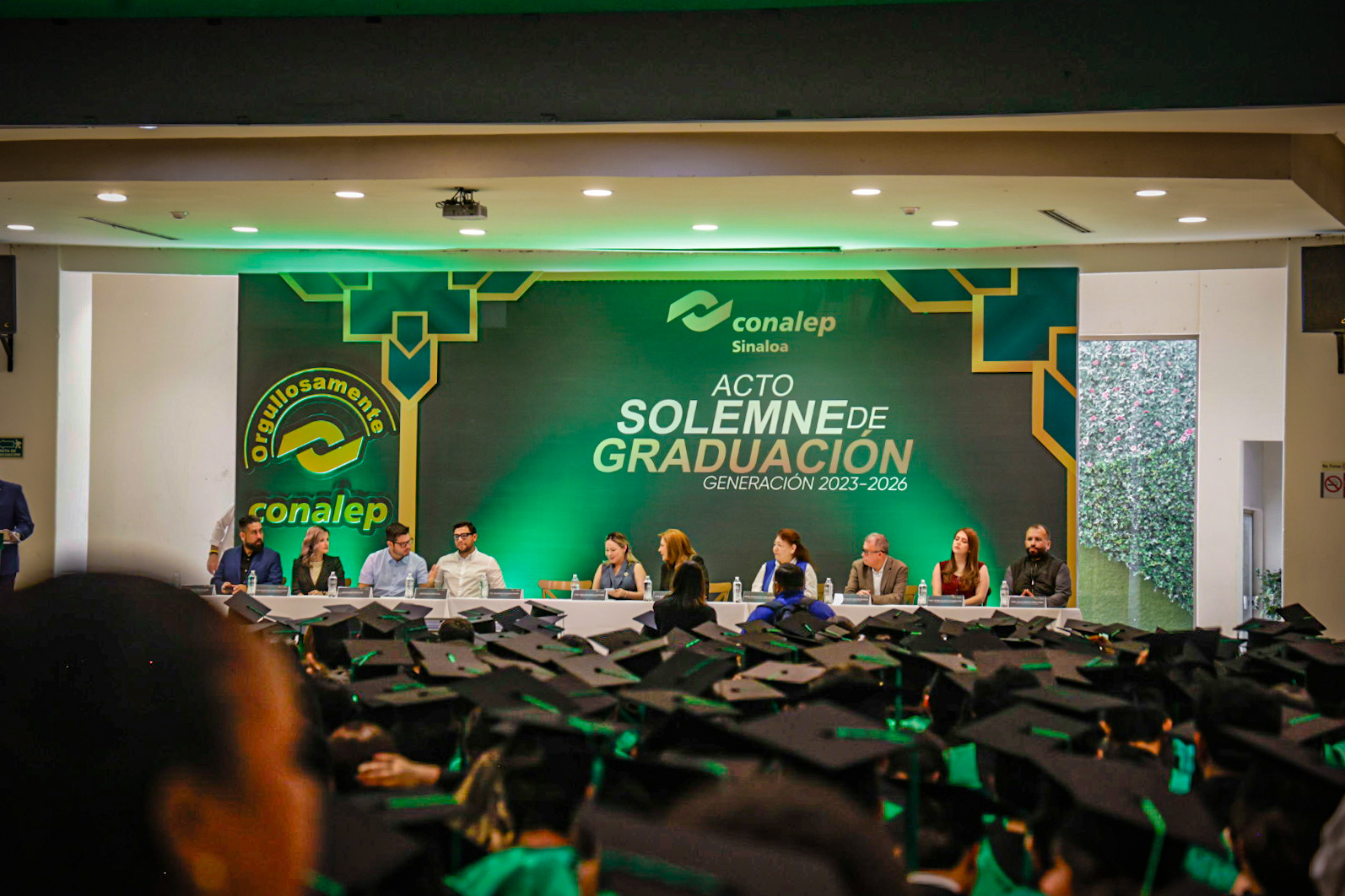 Acto de Graduación de los Planteles Conalep Culiacán I, Culiacán II, Culiacán III y Culiacán IV