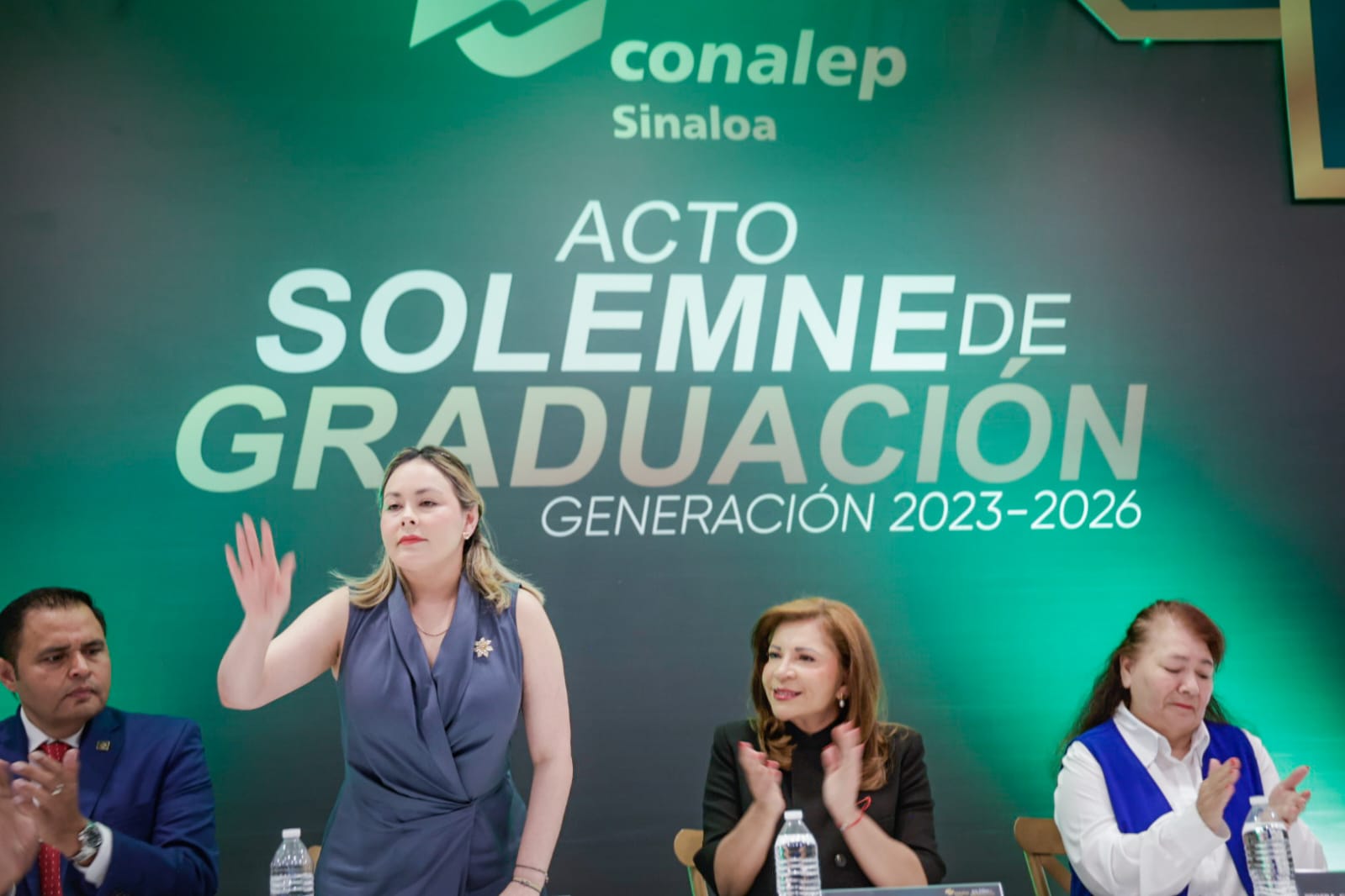Gobernadora en Acto de Graduación de los Planteles Conalep Culiacán I, Culiacán II, Culiacán III y Culiacán IV