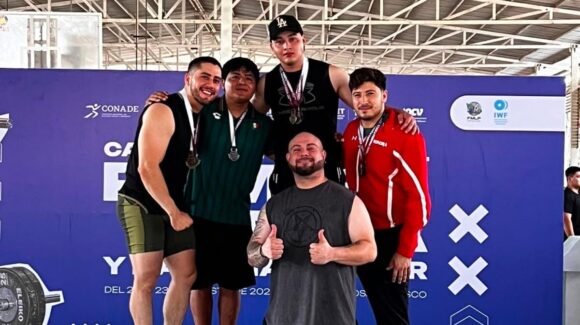 Águilas UAS brillan en Nacional de Halterofilia desde Tabasco