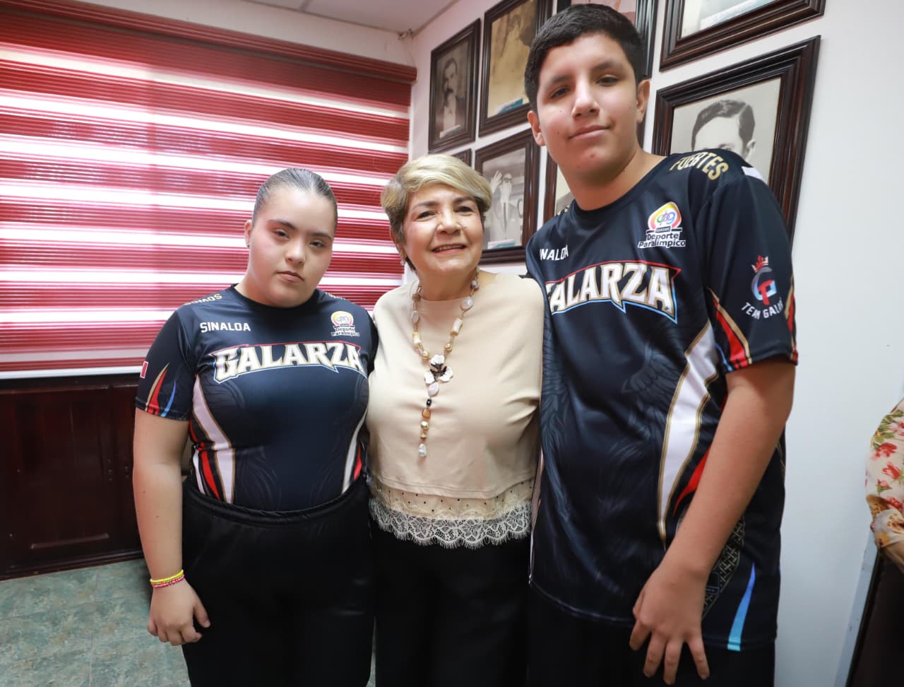 Alcaldesa de Guasave abandera a paratletas que irán a etapa estatal de Paralimpiada Nacional Conade