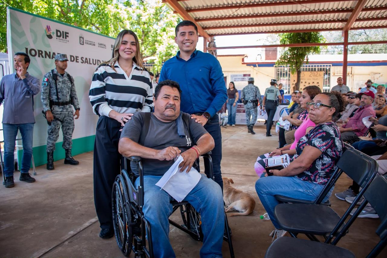 Encabeza la alcaldesa Ramos Villarreal entrega de apoyos y servicios médicos en Tepuche