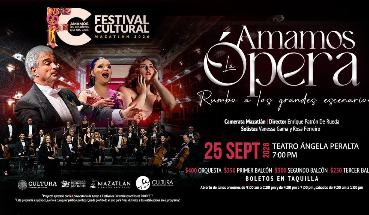 "Amamos la Ópera" en Mazatlán