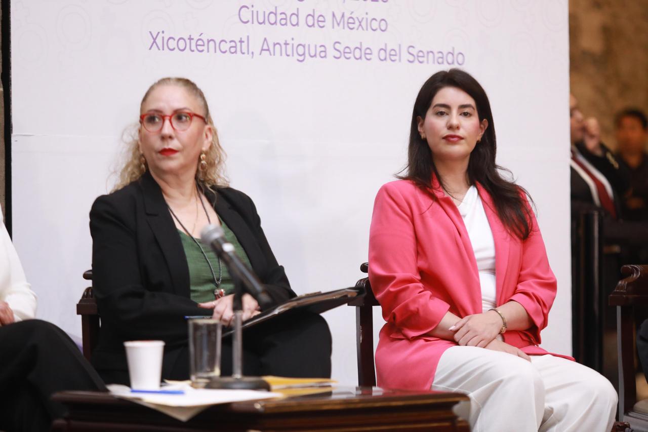 Ana Francis Chiquete en mesas de diálogo del Senado de la República