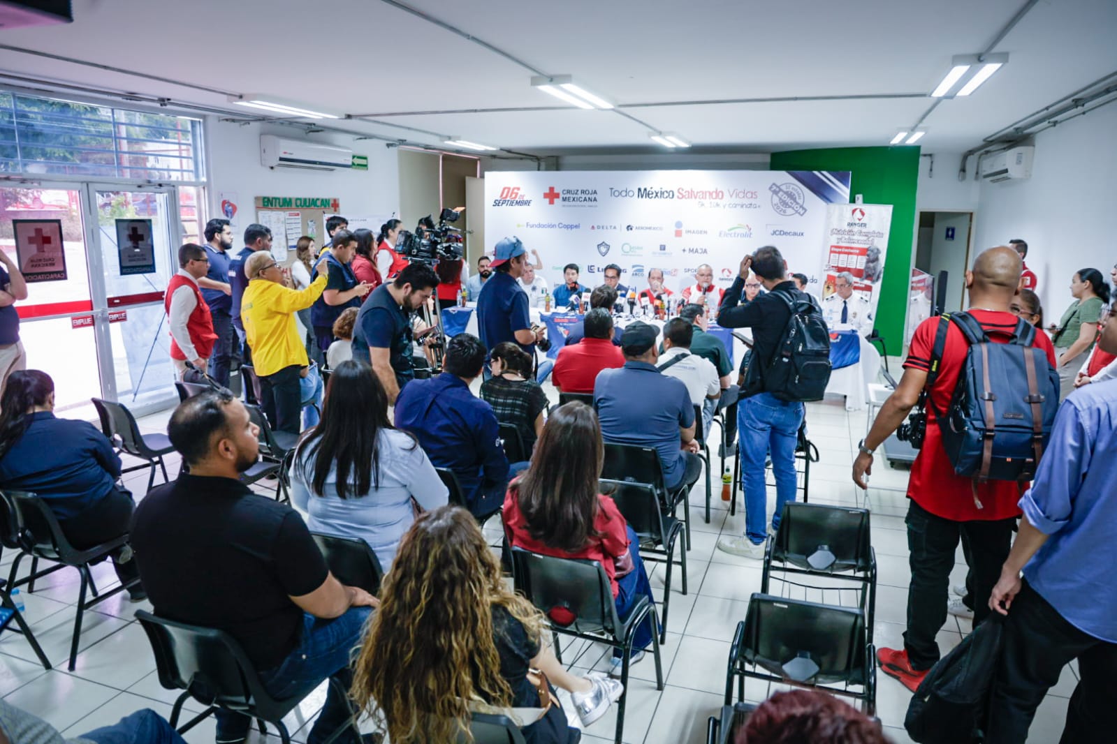 Anuncian carrera Todo México Salvando Vidas de Cruz Roja Sinaloa