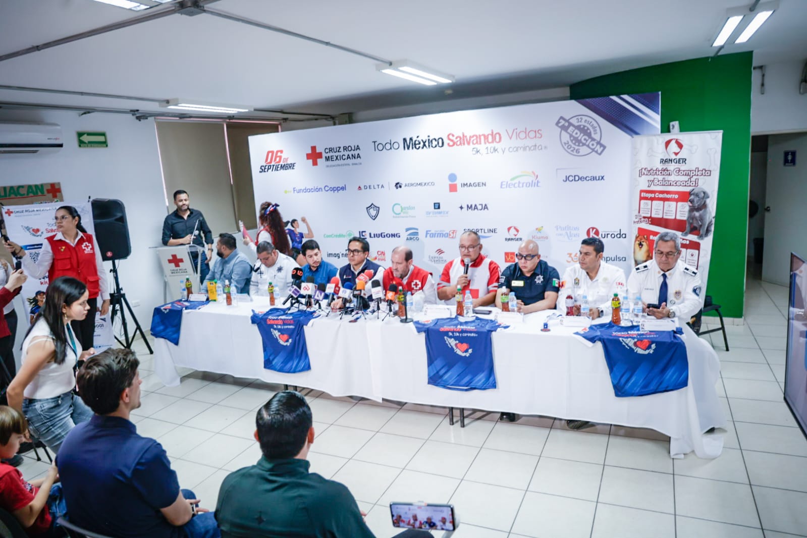 Anuncian carrera Todo México Salvando Vidas de Cruz Roja Sinaloa
