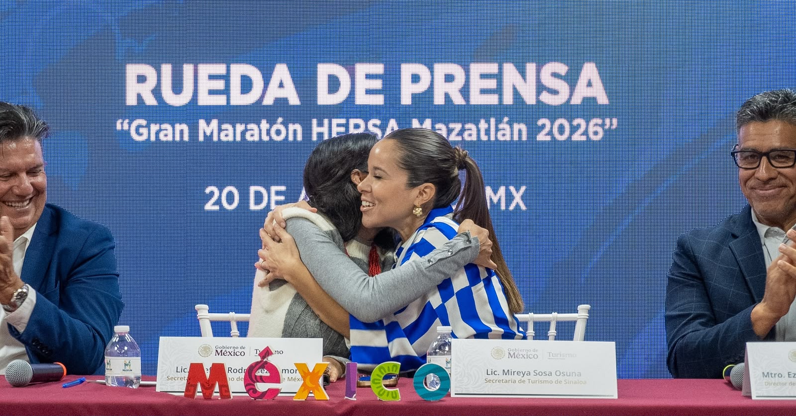 Autoridades de Turismo anuncian el Gran Maratón Hersa Mazatlán 2026