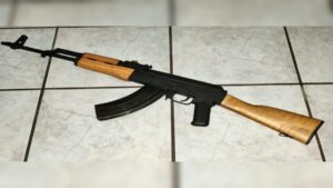 arma decomisada a detenido en los mochis