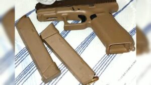 arma tres decomisada a detenido en los mochis