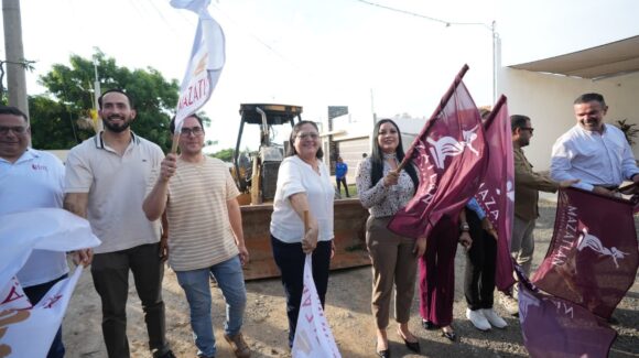 Valles del Ejido, en Mazatlán, Sinaloa, suma su séptima calle renovada; arranca obra de pavimentación