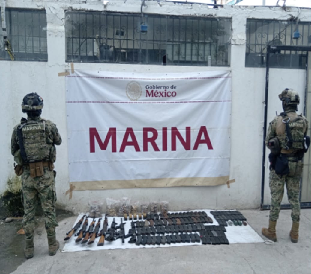 Arsenal asegurado en San Ignacio