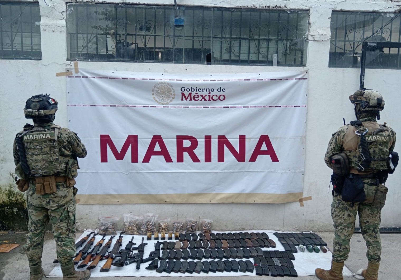 Arsenal asegurado en San Ignacio