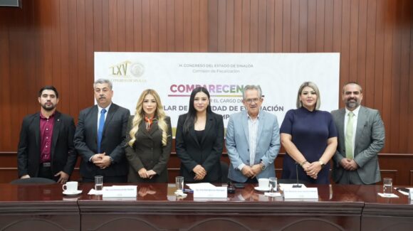 Comparecen tres aspirantes ante el Congreso de Sinaloa para dirigir la Unidad de Evaluación del Desempeño
