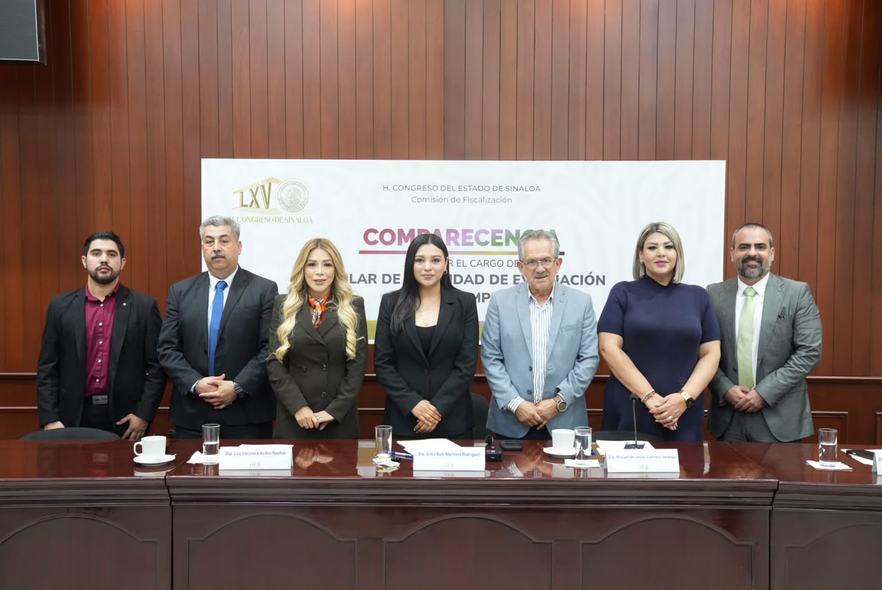 Comparecen tres aspirantes ante el Congreso de Sinaloa