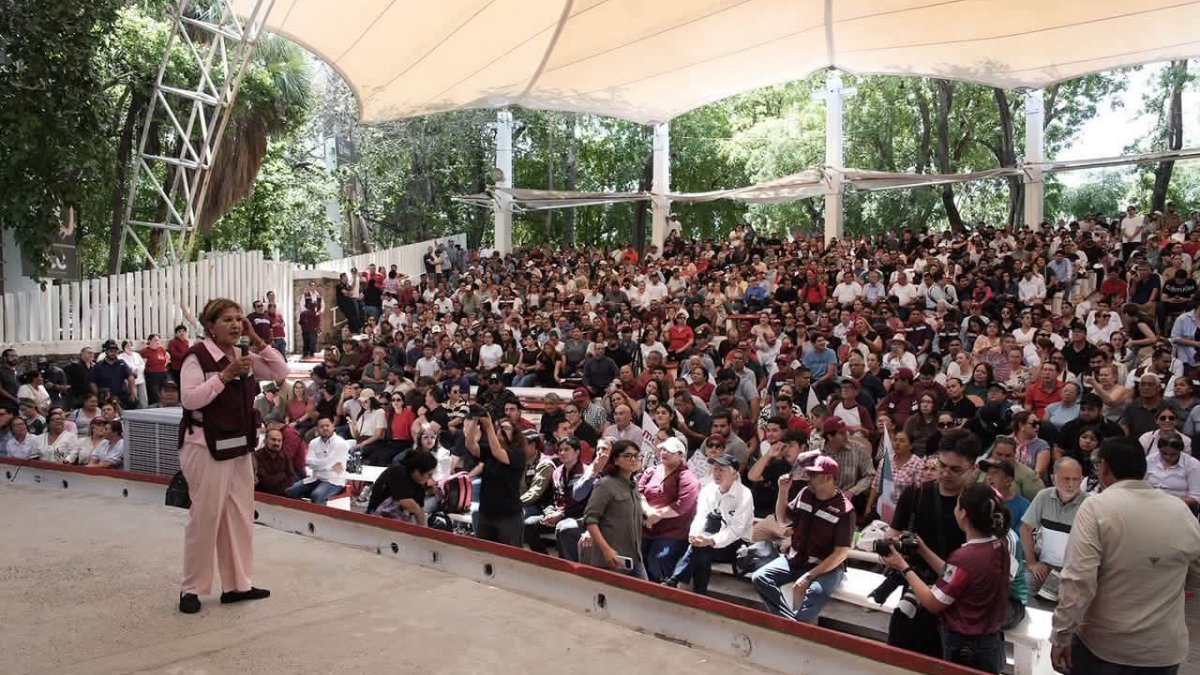 aspirantes del proceso interno de morena se reunen en asamblea informativa en culiacan tere guerra