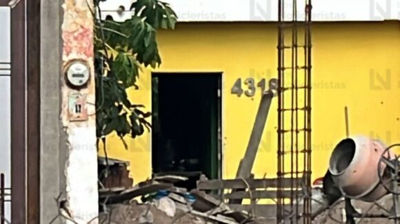 Atacan a balazos un domicilio que en la colonia Lomas de Magisterio en Culiacán, Sinaloa