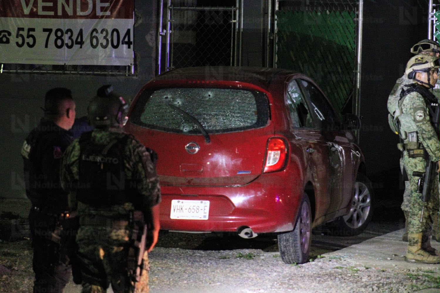 Ataque armado contra vehículo sobre el Libramiento II, Mazatlán