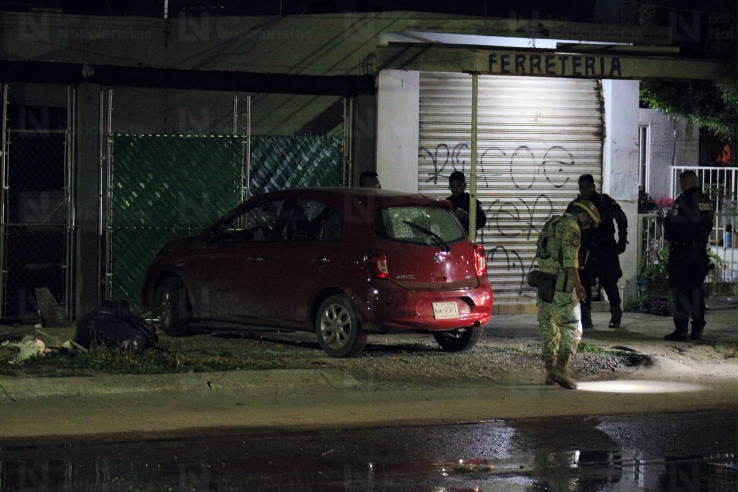 Ataque armado contra vehículo sobre el Libramiento II, Mazatlán